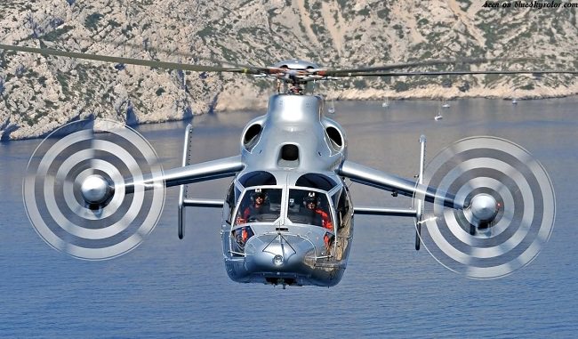 مروحية يوروكوبتر أكس 3، اسرع طائرات هليكوبتر في العالم - 472 كيلومتر/الساعة