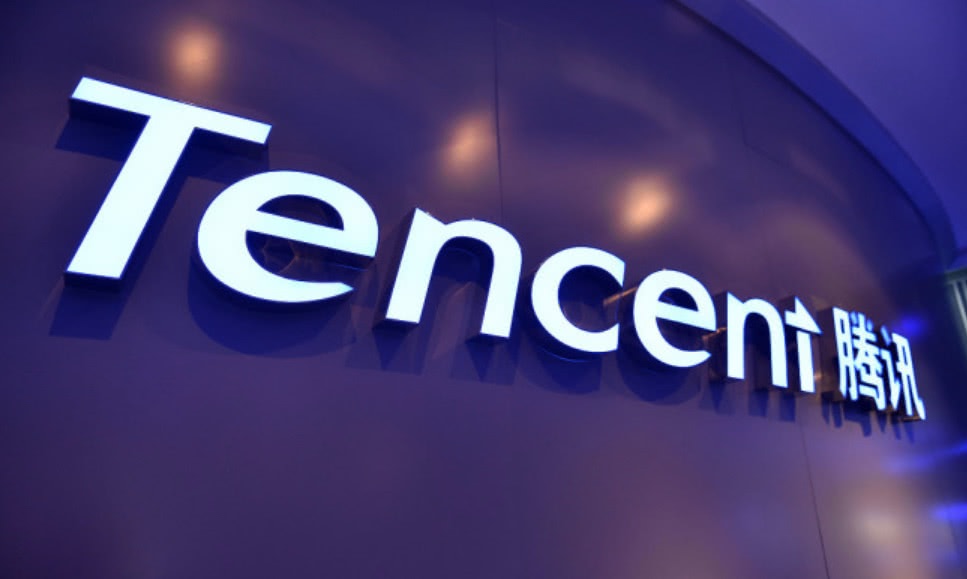 شركة Tencent الصينية (القيمة السوقية 492.9 مليار دولار أمريكي)