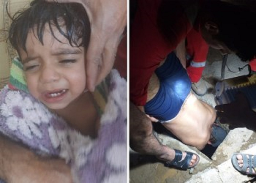 طفل عراقي مصاب بالتوحد في بئر عمقه 35 مترا