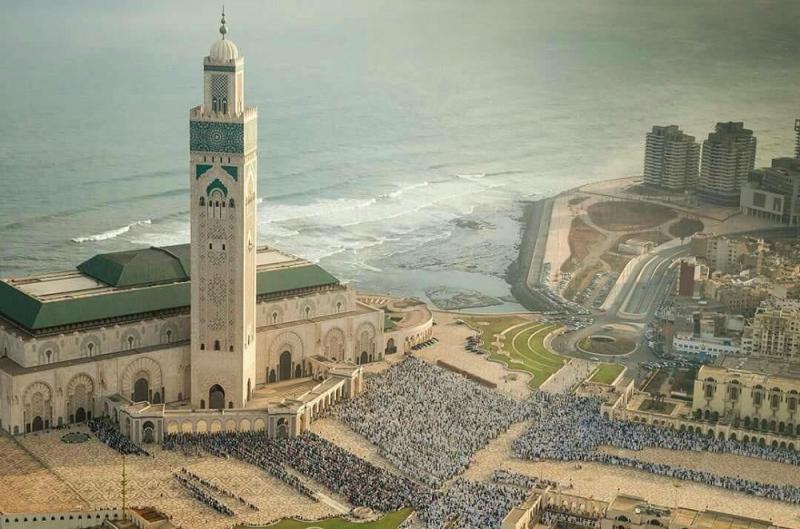 مسجد الحسن الثاني في المغرب