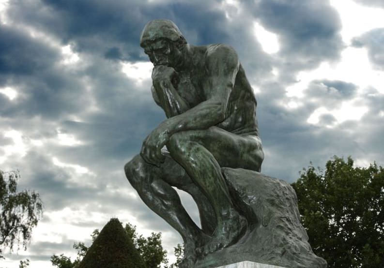 تمثال «المفكر» لأوغست رودان