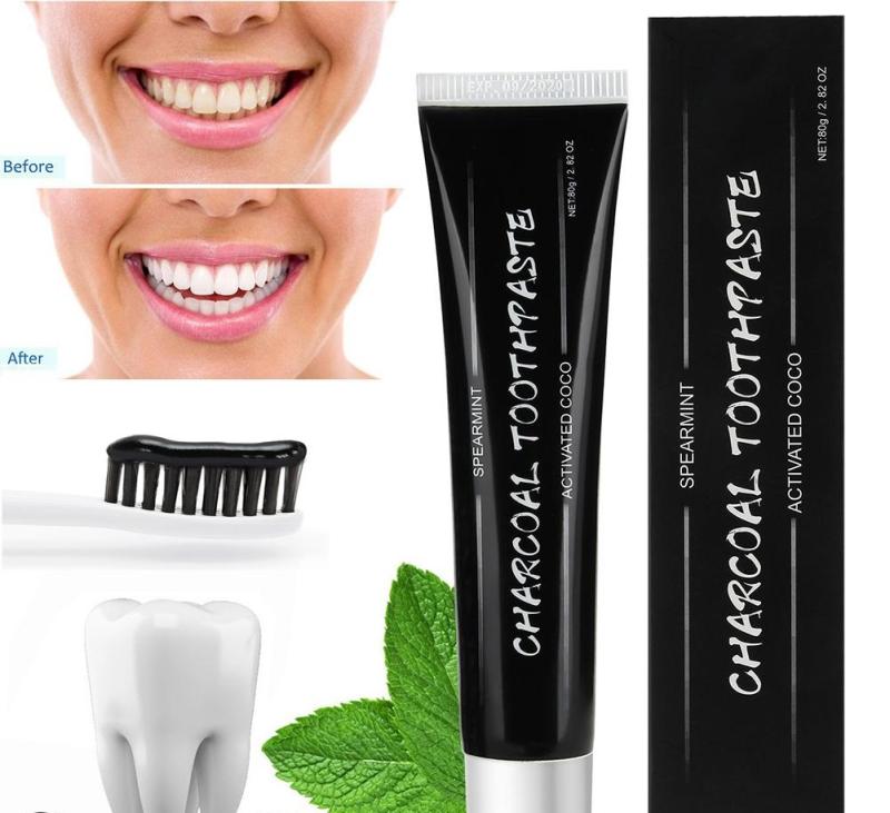 معجون أسنان بالفحم ـ Charcoal toothpaste