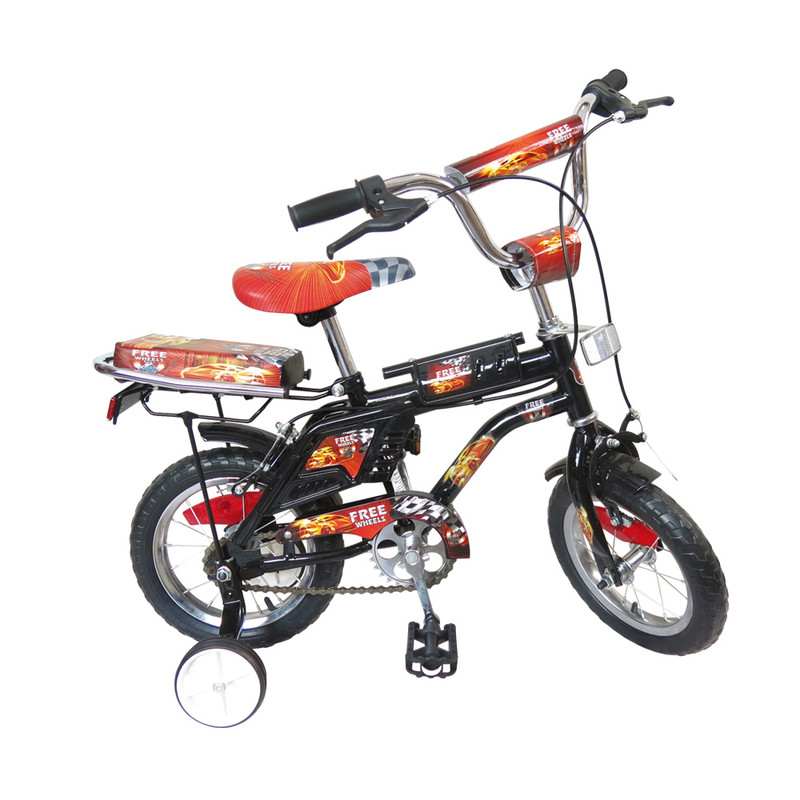 دراجة هوائية رامبو للأولاد مع سنادات للتوازن