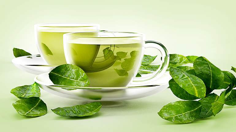 الشاى الأخضر