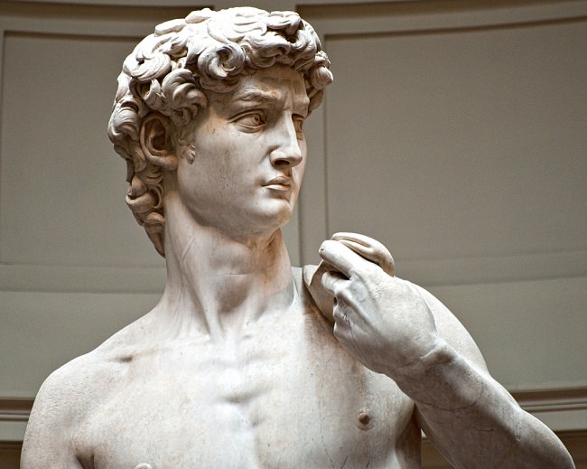 تمثال داود للفنان مايكل آنجلو